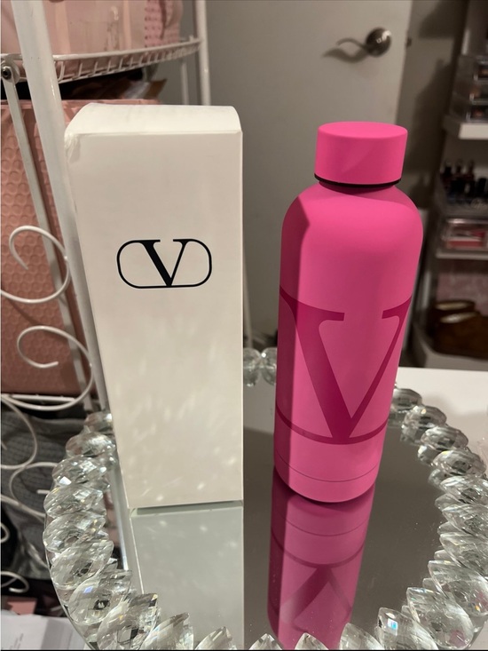 Valentino Other - Valentino Pink V Logo Water Bottle